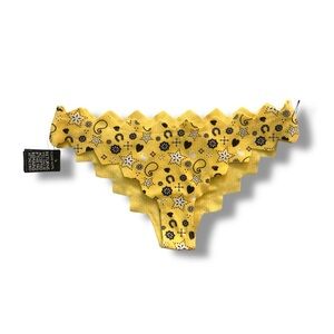 Marysia Swim Honolulu Zig Zag Bikini Bottoms Banana Bandana NWT Size Medium